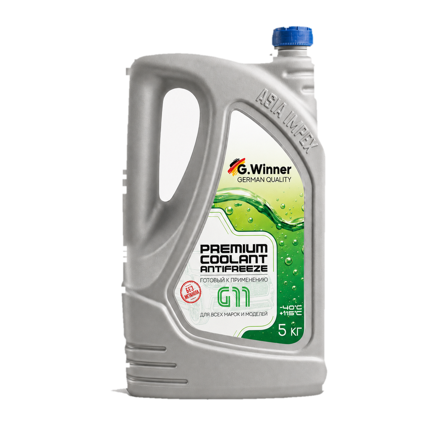 GWinner Premium Coolant G11, фасовка 5 л